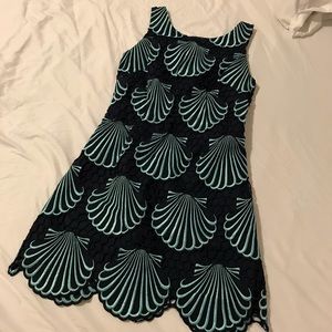 Lilly Pulitzer scallop hem dress
